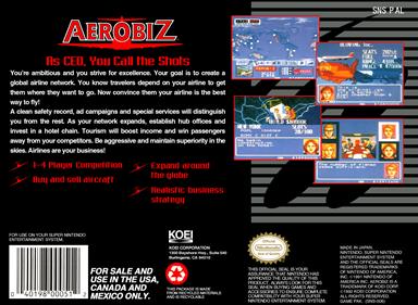 Aerobiz - Box - Back Image