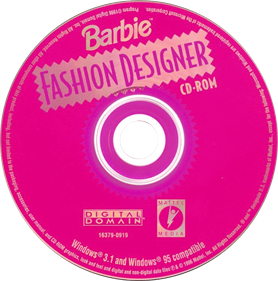 Barbie: Fashion Designer - Disc Image