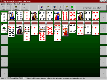 Pretty Good Solitaire 600 - Screenshot - Gameplay Image