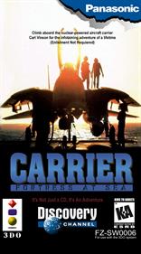 Carrier: Fortress at Sea - Fanart - Box - Front Image