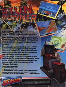 S.T.U.N. Runner - Box - Back Image
