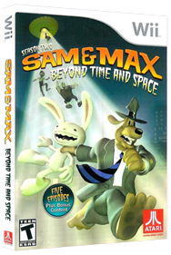 Sam & Max: Season Two: Beyond Time and Space - Box - 3D Image