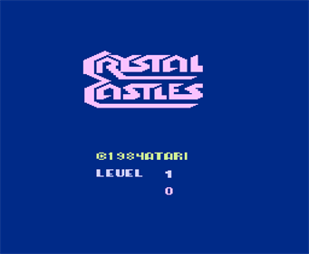 Crystal Castles - Screenshot - Game Title Image