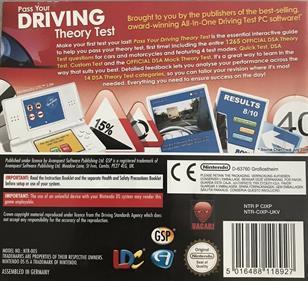 Pass Your Driving Theory Test: 2010 Edition - Box - Back Image