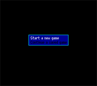 SD Snatcher - Screenshot - Game Select Image