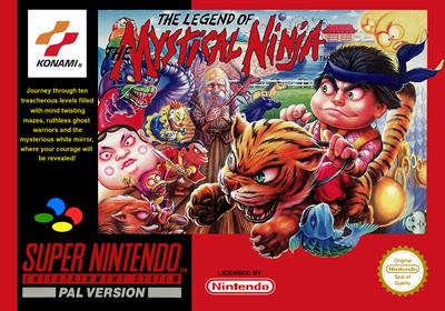 The Legend of the Mystical Ninja - Box - Front Image