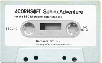 Sphinx Adventure - Cart - Front Image