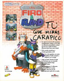 Firo & Klawd - Advertisement Flyer - Front Image