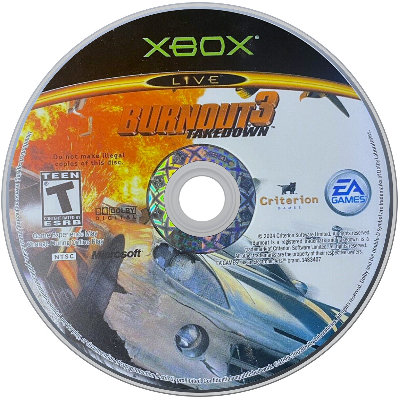  Burnout 3 Takedown - Xbox : Artist Not Provided: Video Games