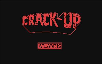 Crack-Up - Screenshot - Game Title Image