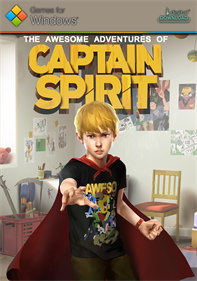 The Awesome Adventures of Captain Spirit - Fanart - Box - Front Image