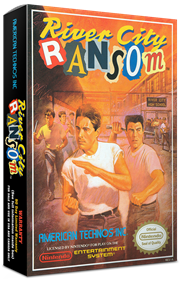 River City Ransom - Box - 3D Image