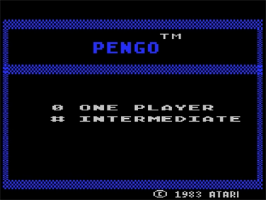 Pengo - Screenshot - Game Title Image