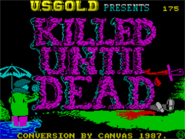 Killed Until Dead - Screenshot - Game Title Image