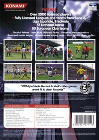 Pro Evolution Soccer 4 - Box - Back Image