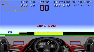 Formula 1 3D - Screenshot - Game Over Image