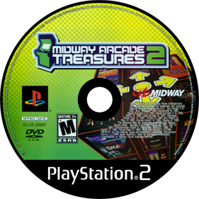 Midway Arcade Treasures 2 - Disc Image