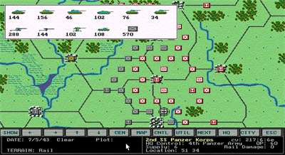 Gary Grigsby's War in Russia - Screenshot - Gameplay Image