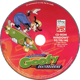 Disney's Extremely Goofy Skateboarding - Disc Image