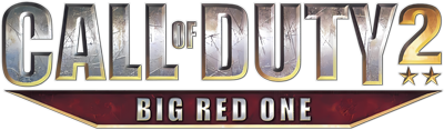 Call of Duty 2: Big Red One - Clear Logo Image