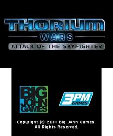 Thorium Wars: Attack of the Skyfighter - Screenshot - Game Title Image