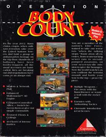 Operation Body Count - Box - Back Image