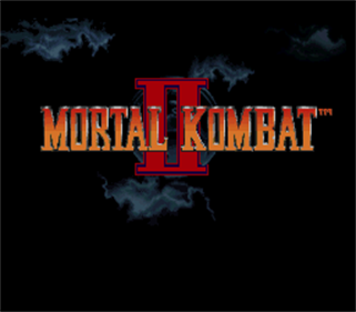 Mortal Kombat II - Screenshot - Game Title Image