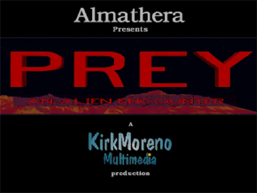 Prey: An Alien Encounter - Screenshot - Game Title Image
