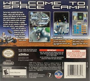 Space Camp - Box - Back Image