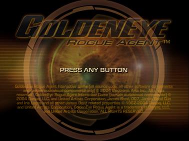 GoldenEye: Rogue Agent - Screenshot - Game Title Image