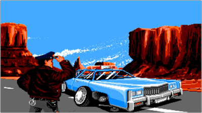 Highway Patrol 2 - Screenshot - Game Over Image