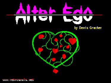 Alter Ego - Screenshot - Game Title Image