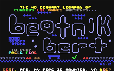 Beatnik Bert - Screenshot - Game Title Image