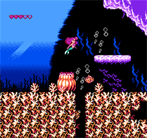 Disney's The Little Mermaid - Screenshot - Gameplay Image