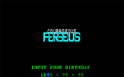 Courageous Perseus - Screenshot - Game Title Image