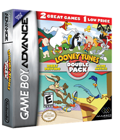 Looney Tunes: Double Pack: Dizzy Driving / Acme Antics - Box - 3D Image