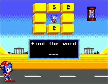 Sonic's Edusoft - Screenshot - Gameplay Image