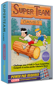 Super Team Games - Box - 3D Image