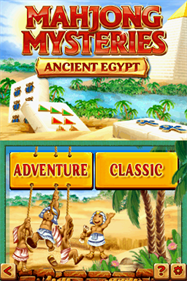 Mahjongg Mysteries: Ancient Egypt - Screenshot - Game Title Image