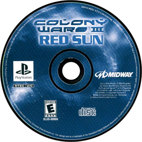 Colony Wars III: Red Sun - Disc Image