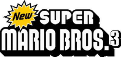 New Super Mario Bros. 3 - Clear Logo Image