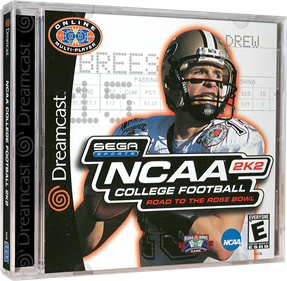 NCAA College Football 2K2 - Box - 3D Image