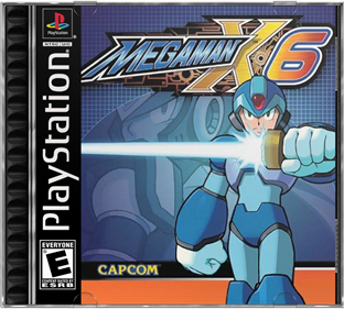 Mega Man X6 - Box - Front - Reconstructed Image