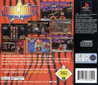 Real Bout Fatal Fury - Box - Back Image