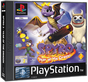 Spyro: Year of the Dragon - Box - 3D Image