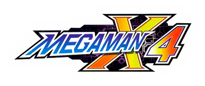 Mega Man X4 - Clear Logo Image