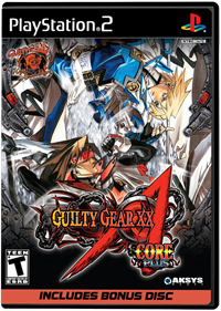 Guilty Gear XX Accent Core Plus - Box - Front - Reconstructed