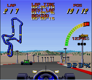 Nigel Mansell's World Championship Racing - Screenshot - Gameplay Image