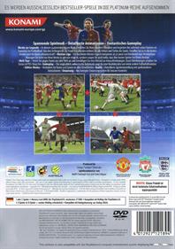 PES 2009: Pro Evolution Soccer - Box - Back Image