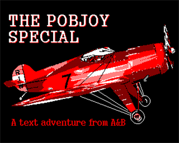 The Pobjoy Special - Screenshot - Game Title Image
